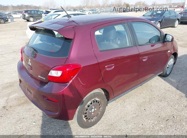 ML32A3HJ6HH005532 2017 MITSUBISHI MIRAGE Purple უკანა მარჯვენა