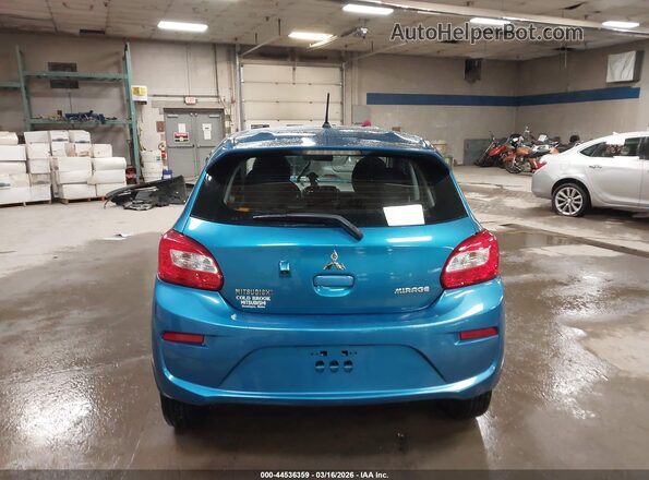ML32A3HJ7KH009998 2019 MITSUBISHI MIRAGE Blue 