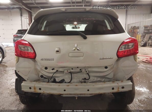 ML32A3HJXKH000776 2019 MITSUBISHI MIRAGE Белый 