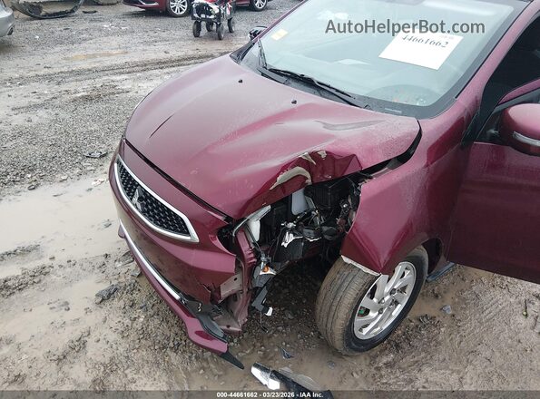 ML32A4HJ2LH002707 2020 MITSUBISHI MIRAGE Maroon 