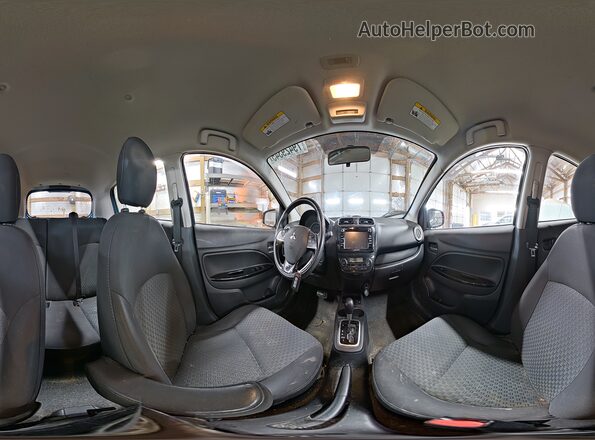 ML32A4HJ4KH004182 2019 MITSUBISHI MIRAGE Blue 