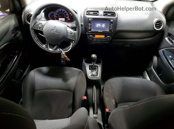 ML32A4HJ8KH003830 2019 MITSUBISHI MIRAGE Blue 