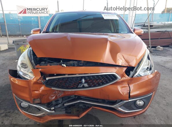ML32A5HJ4HH005153 2017 MITSUBISHI MIRAGE Orange Вид щитка приладів
