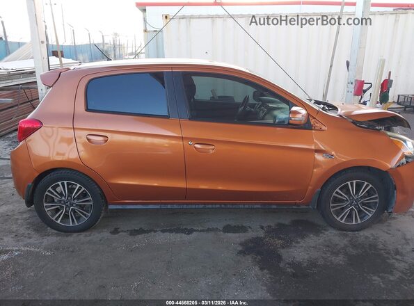 ML32A5HJ4HH005153 2017 MITSUBISHI MIRAGE Orange Вид задньої частини салону
