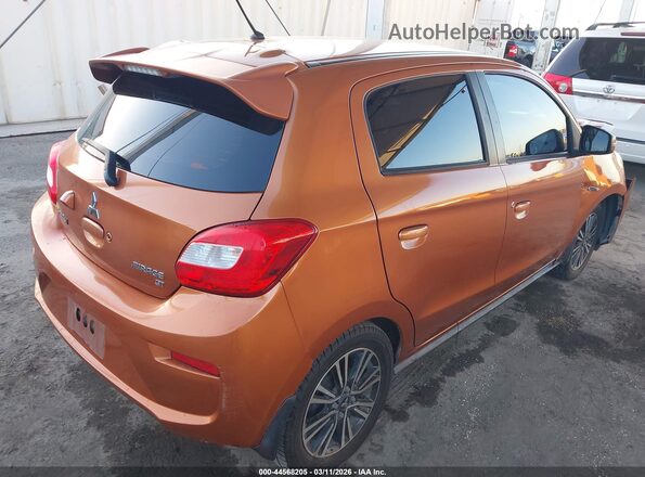ML32A5HJ4HH005153 2017 MITSUBISHI MIRAGE Orange Задня права чверть