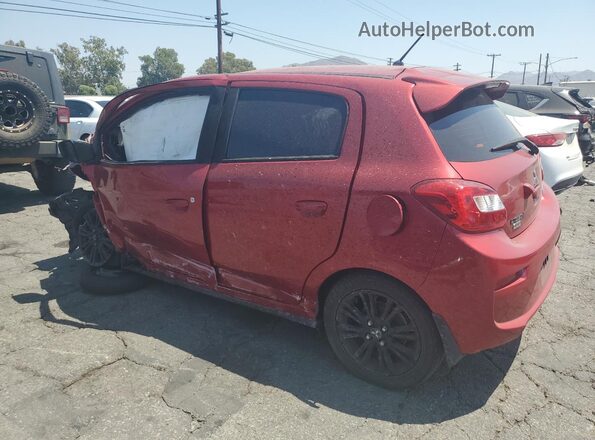 ML32A5HJ7KH015523 2019 MITSUBISHI MIRAGE Бордовый 