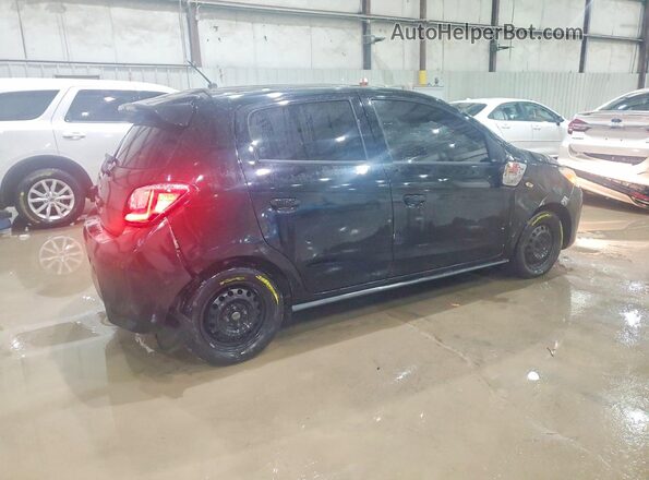 ML32AUHJ0MH006160 2021 MITSUBISHI MIRAGE Black Rear right