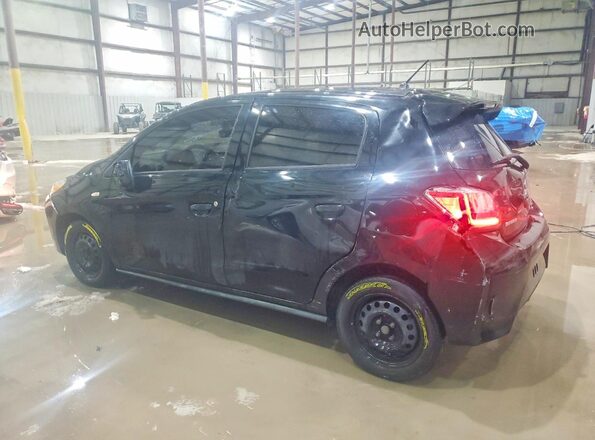 ML32AUHJ0MH006160 2021 MITSUBISHI MIRAGE Black Rear left