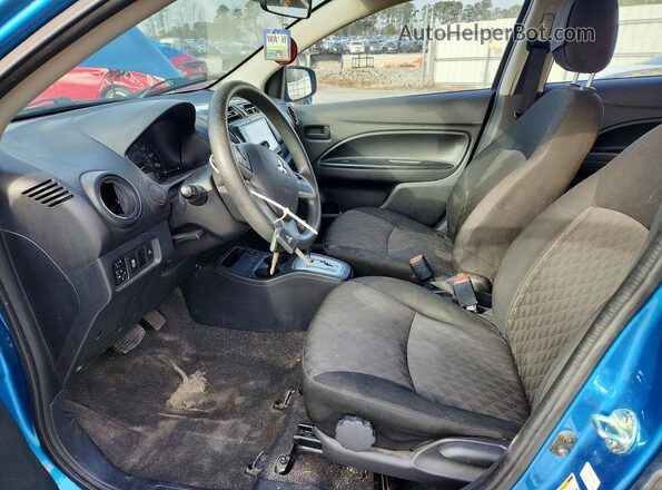ML32AUHJ0MH009477 2021 MITSUBISHI MIRAGE Синий Вид салона спереди