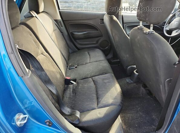 ML32AUHJ0MH009477 2021 MITSUBISHI MIRAGE Синий Вид задних сидений