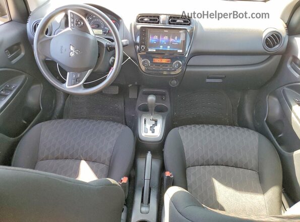 ML32AUHJ0RH008353 2024 MITSUBISHI MIRAGE White Widok deski rozdzielczej