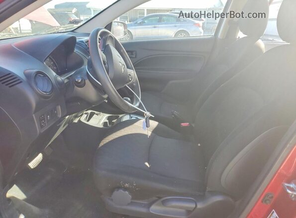 ML32AUHJ1MH012145 2021 MITSUBISHI MIRAGE Red წინა სალონის ხედი