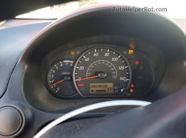 ML32AUHJ1MH012145 2021 MITSUBISHI MIRAGE Red ხელსაწყოთა პანელის ხედი