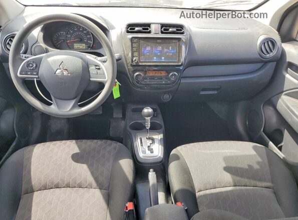ML32AUHJ1NH005598 2022 MITSUBISHI MIRAGE Black Առջևի վահանակի տեսք