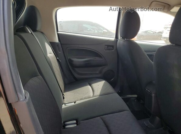 ML32AUHJ1NH005598 2022 MITSUBISHI MIRAGE Black Հետևի նստատեղերի տեսք