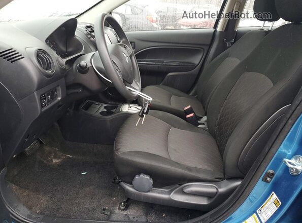 ML32AUHJ1PH003370 2023 MITSUBISHI MIRAGE Blue Vista interior delantera