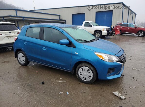 ML32AUHJ1PH003370 2023 MITSUBISHI MIRAGE Blue Delantero derecho