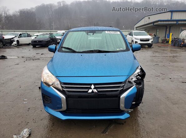 ML32AUHJ1PH003370 2023 MITSUBISHI MIRAGE Blue Vista frontal