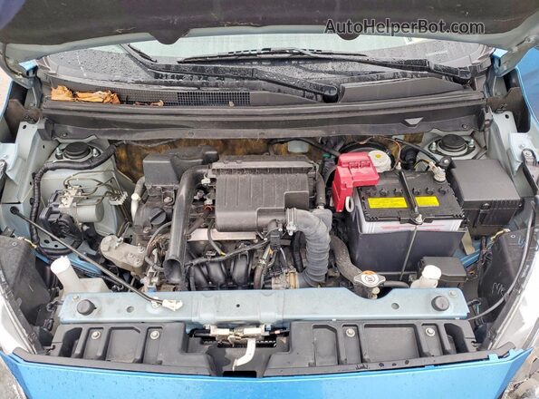 ML32AUHJ1PH003370 2023 MITSUBISHI MIRAGE Blue Vista interior trasera