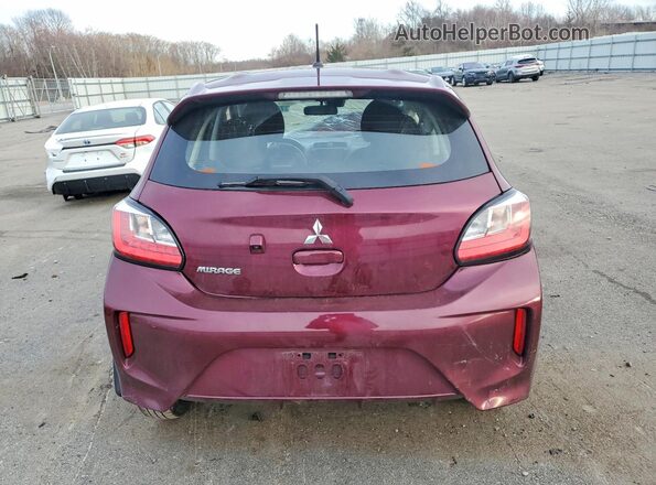 ML32AUHJ1PH006527 2023 MITSUBISHI MIRAGE Purple Вид ззаду