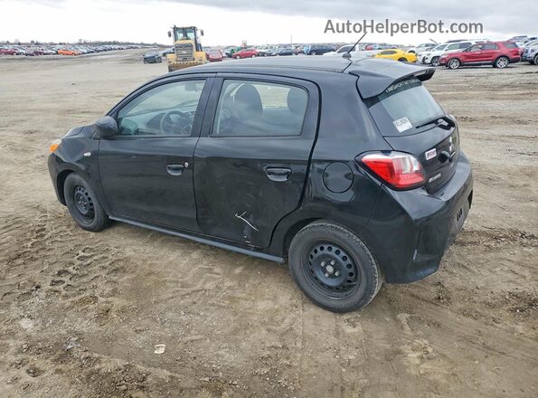 ML32AUHJ2MH002658 2021 MITSUBISHI MIRAGE Black Rear left