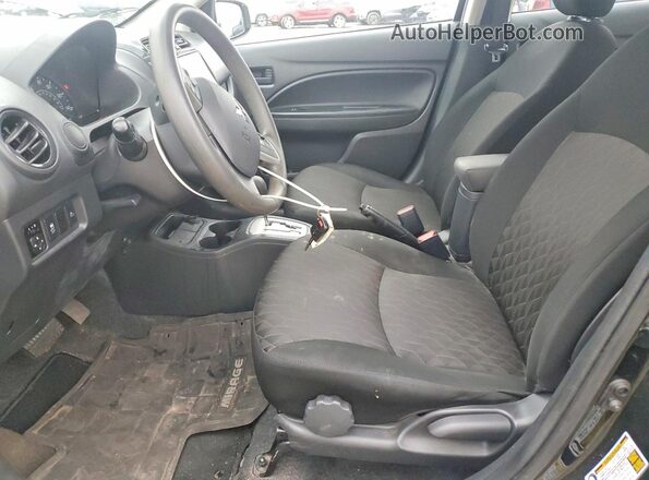 ML32AUHJ2MH002658 2021 MITSUBISHI MIRAGE Black Front interior view