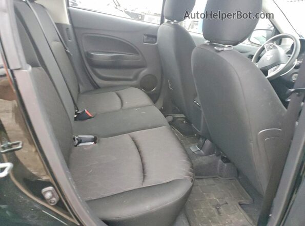 ML32AUHJ2MH002658 2021 MITSUBISHI MIRAGE Black Rear seats view