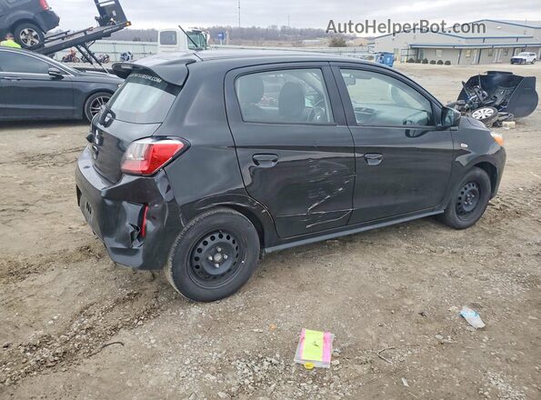 ML32AUHJ2MH002658 2021 MITSUBISHI MIRAGE Black Rear right