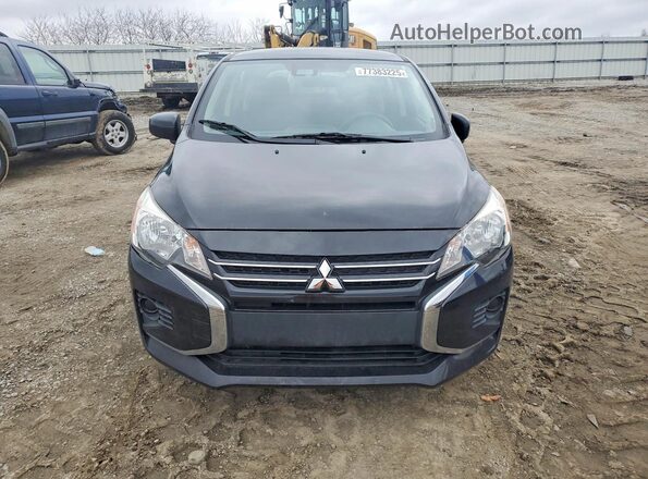 ML32AUHJ2MH002658 2021 MITSUBISHI MIRAGE Black Front view