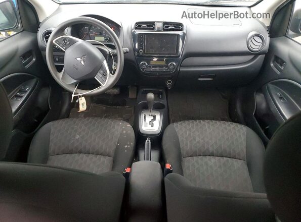 ML32AUHJ2MH002658 2021 MITSUBISHI MIRAGE Black Dashboard view
