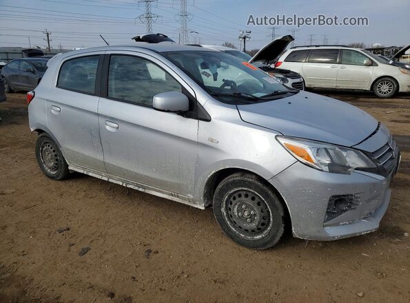 ML32AUHJ2MH003115 2021 MITSUBISHI MIRAGE Серебряный Передняя правая четверть