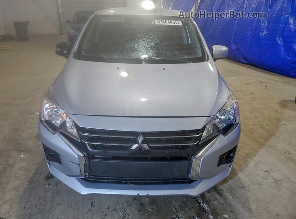 ML32AUHJ3MH008761 2021 MITSUBISHI MIRAGE Silver Вид спереду