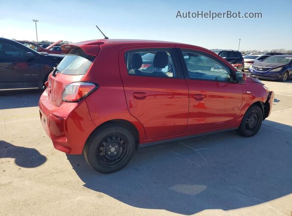 ML32AUHJ3MH014298 2021 MITSUBISHI MIRAGE Red უკანა მარჯვენა