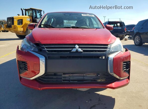 ML32AUHJ3MH014298 2021 MITSUBISHI MIRAGE Red წინა ხედი