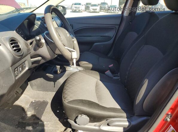 ML32AUHJ3MH014298 2021 MITSUBISHI MIRAGE Red წინა სალონის ხედი