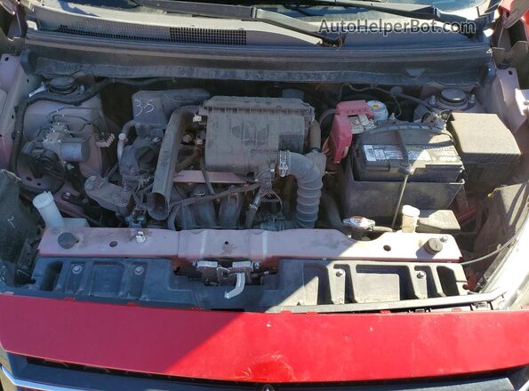 ML32AUHJ3MH014298 2021 MITSUBISHI MIRAGE Red უკანა სალონის ხედი