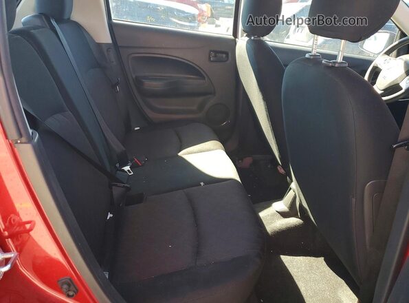 ML32AUHJ3MH014298 2021 MITSUBISHI MIRAGE Red უკანა სავარძლების ხედი