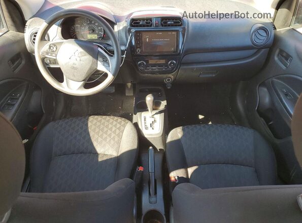 ML32AUHJ3MH014298 2021 MITSUBISHI MIRAGE Red წინა პანელის ხედი