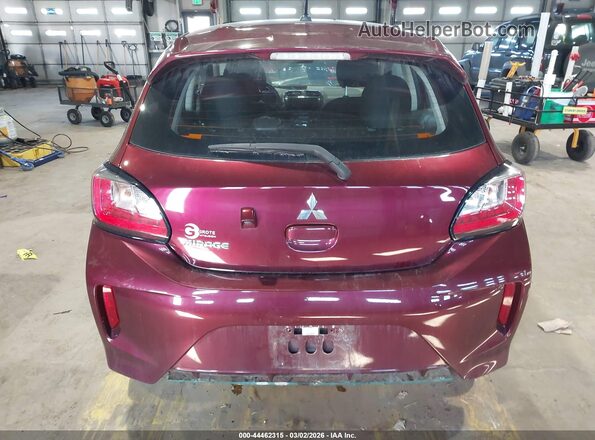 ML32AUHJ3PH006383 2023 MITSUBISHI MIRAGE Burgundy 