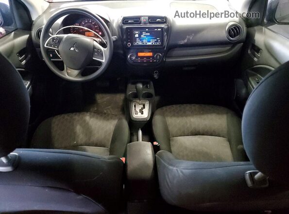 ML32AUHJ4MH002774 2021 MITSUBISHI MIRAGE Maroon Вид панелі приладів