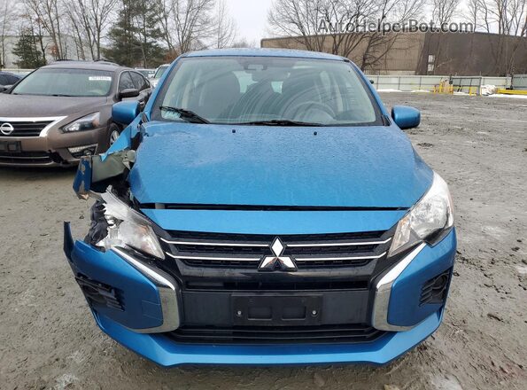 ML32AUHJ5MH007935 2021 MITSUBISHI MIRAGE Blue წინა ხედი