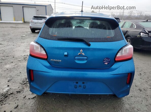 ML32AUHJ5MH007935 2021 MITSUBISHI MIRAGE Blue უკანა ხედი