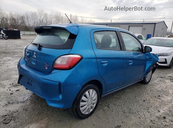 ML32AUHJ5MH007935 2021 MITSUBISHI MIRAGE Blue უკანა მარჯვენა