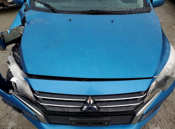 ML32AUHJ5MH007935 2021 MITSUBISHI MIRAGE Blue უკანა სალონის ხედი