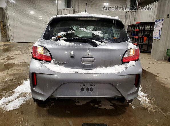 ML32AUHJ6MH012738 2021 MITSUBISHI MIRAGE Gray Widok z tyłu