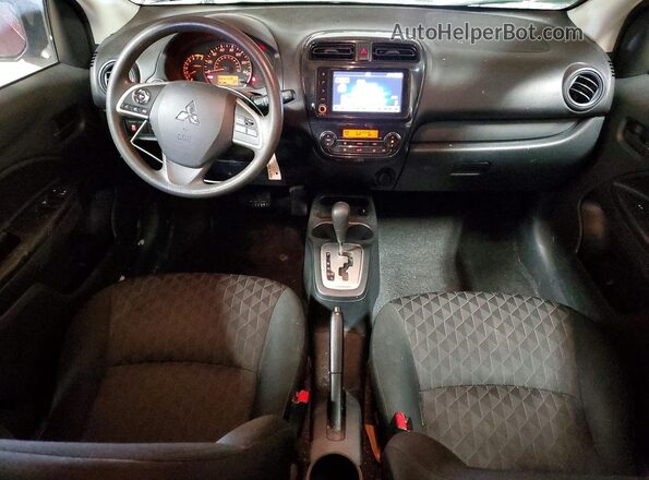 ML32AUHJ7MH005412 2021 MITSUBISHI MIRAGE Maroon წინა პანელის ხედი