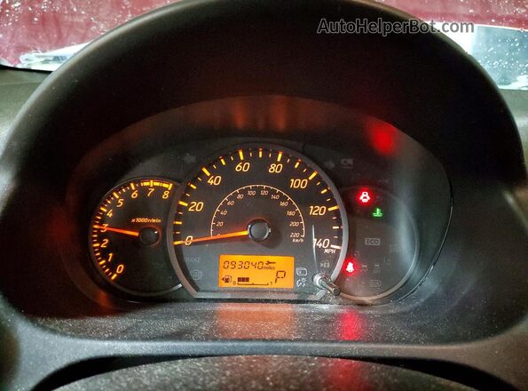 ML32AUHJ7MH005412 2021 MITSUBISHI MIRAGE Maroon ხელსაწყოთა პანელის ხედი