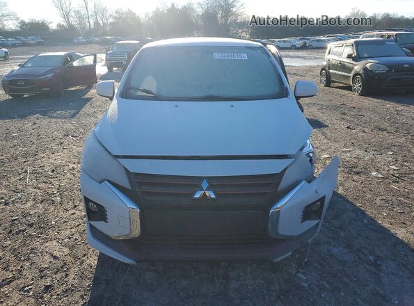 ML32AUHJ7MH005510 2021 MITSUBISHI MIRAGE White წინა ხედი