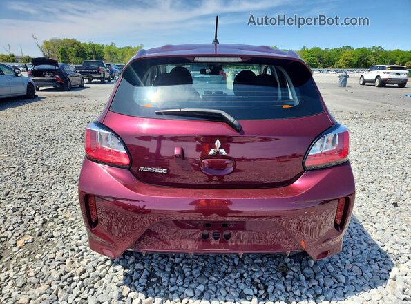 ML32AUHJ7MH010772 2021 MITSUBISHI MIRAGE Red უკანა ხედი