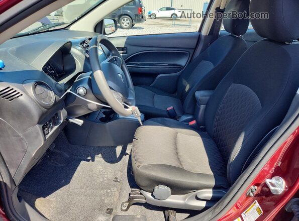ML32AUHJ7MH010772 2021 MITSUBISHI MIRAGE Red წინა სალონის ხედი